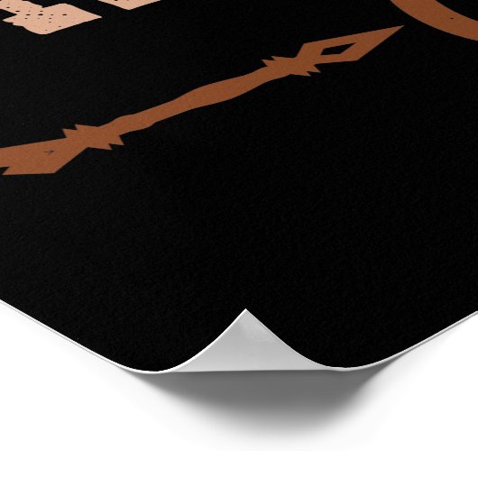 Chocolade - een beetje chocolade per dag poster (Hoek)