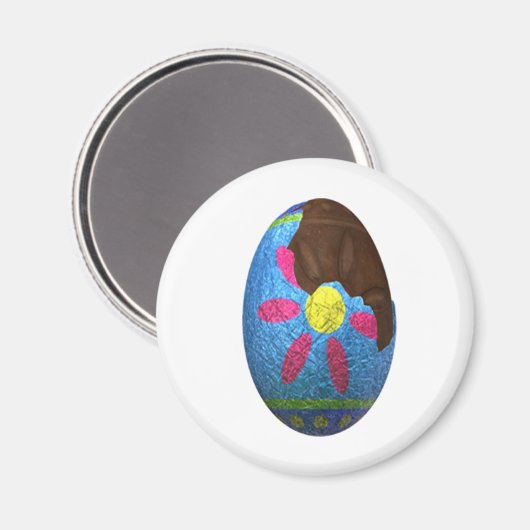 CHOCOLADE EI 1 MAGNEET (Voorkant / Achterkant)