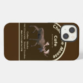 Chocolade Eland Cafe iPhone Hoesje (Achterkant horizontaal)