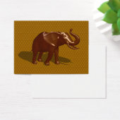 Chocolade Elephant Visitekaartje (Bureau)