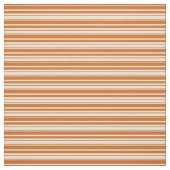 Chocolade en Bisque Striped Patroon Stof (Swatch)