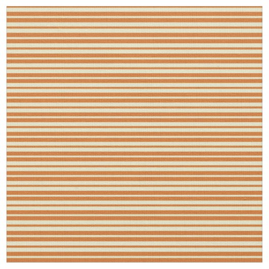 Chocolade en Bleke goudkleurige strips Stof (Close Up)