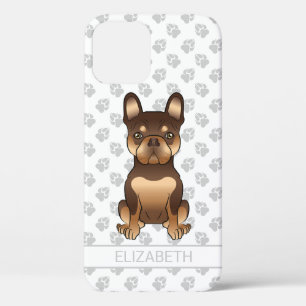 Chocolade En Bruine Franse Bulldog Zacht Honden &  Case-Mate iPhone Case