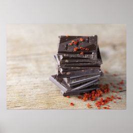 Chocolade en Chili Poster