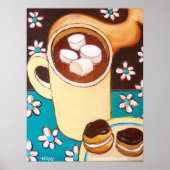 "Chocolade en chocolade" Poster (Voorkant)