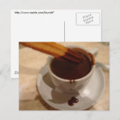 Chocolade en Churros Briefkaart (Voorkant / Achterkant)