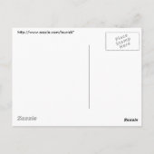 Chocolade en Churros Briefkaart (Achterkant)