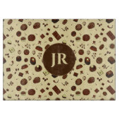 Chocolade en gebak Snoep Chocolade Snijplank (Voorkant)