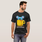 Chocolade en koffie Cocoala Koala T-shirt (Voorkant volledig)