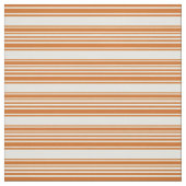 Chocolade en lichtgele kleurlijnen stof (Swatch)