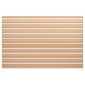 Chocolade en lichtgele kleurlijnen stof (Fat Quarter)