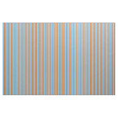 Chocolade en Light Sky Blue Pattern Stof (Fat Quarter)