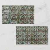 Chocolade en Mint- behangpapier Visitekaartje (Voorkant / Achterkant)