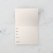 Chocolade en Roze uitnodiging (Binnen)