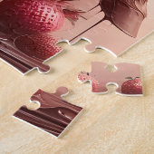 Chocolade en Rozen Hengst Legpuzzel (Zijkant)