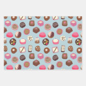 Chocolade en Snoep Inpakpapier Vel (Voorkant)