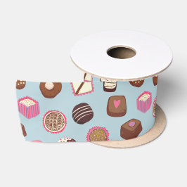 Chocolade en Snoep Satijnen Lint