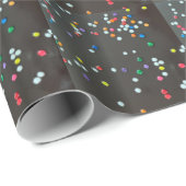 Chocolade en sprinken cadeaupapier (Rol Hoek)