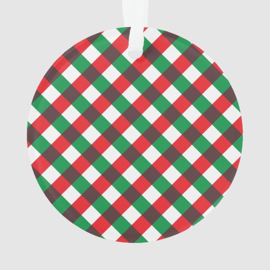 Chocolade en Tan Dachshund Ornament (achterkant)