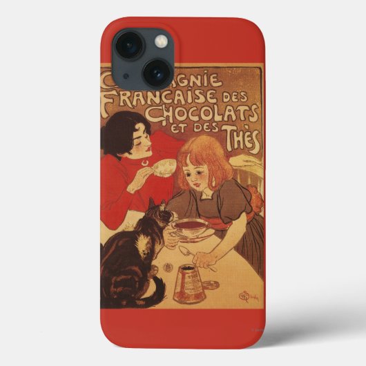 Chocolade en Tea Co moeder en dochter Case-Mate iPhone Case (Achterkant)