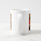 Chocolade en Tea Co moeder en dochter Grote Koffiekop (Achterkant)