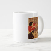 Chocolade en Tea Co moeder en dochter Grote Koffiekop (Voorkant rechts)