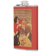 Chocolade en Tea Co moeder en dochter Heupfles (Links)