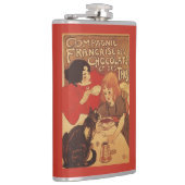 Chocolade en Tea Co moeder en dochter Heupfles (Rechts)