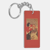 Chocolade en Tea Co moeder en dochter Sleutelhanger (Voorkant Links)