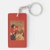 Chocolade en Tea Co moeder en dochter Sleutelhanger (achterkant)