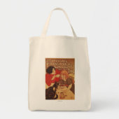 Chocolade en Tea Co moeder en dochter Tote Bag (Voorkant)