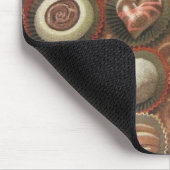 Chocolade en truffels muismat (Hoek)