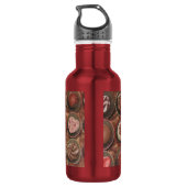 Chocolade en truffels waterfles  (Achterkant)