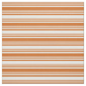 Chocolade en witte lijnen stof (Swatch)