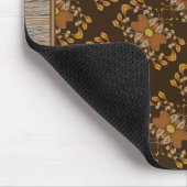 Chocolade en zoete patroon muismat (Hoek)