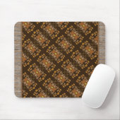 Chocolade en zoete patroon muismat (Met muis)