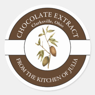 Chocolade Extract Label