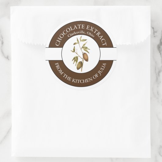 Chocolade Extract Label (Tas)