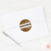 Chocolade Factory Ronde Sticker (Envelop)
