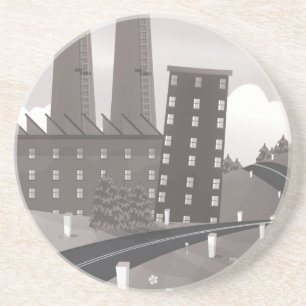 Chocolade Factory Zandsteen Onderzetter
