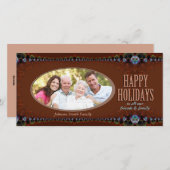 Chocolade Feestdagen Fotokaart Feestdagenkaart (Voorkant / Achterkant)