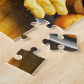 Chocolade Fondue Coffee aardbei dessert Food Legpuzzel (Zijkant)