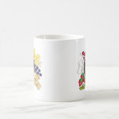 Chocolade Fondue Pot Retro Dessert Food FruitCake Koffiemok (Center)