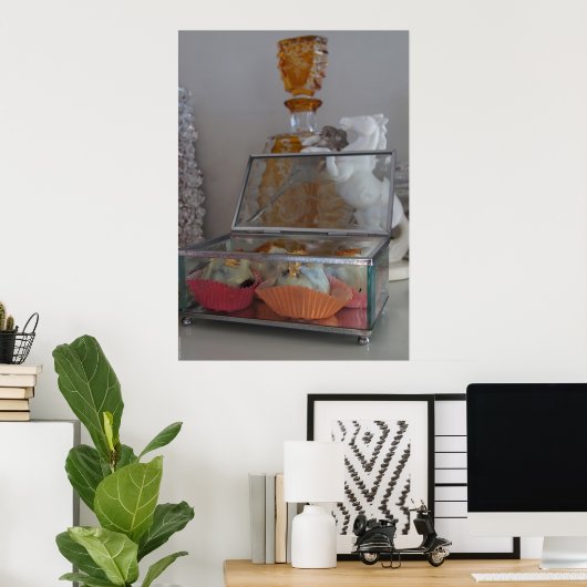 Chocolade Foto van kunstfoto Poster (Thuiskantoor)