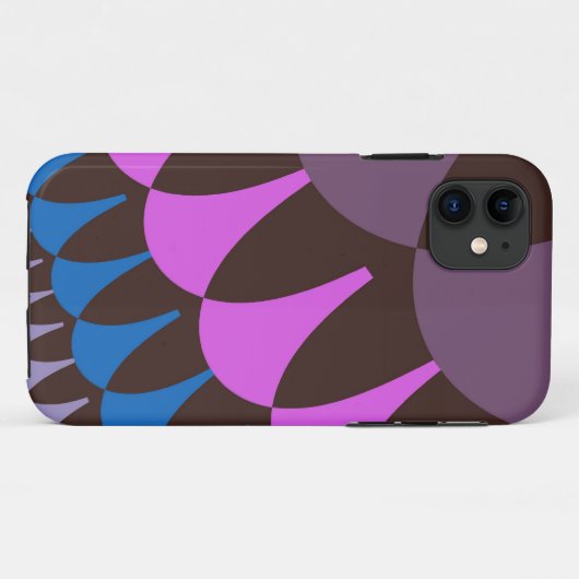 Chocolade-frambozenschalen Case-Mate iPhone Case (Achterkant (horizontaal))