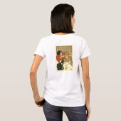 Chocolade  Franse ad T-shirt (Achterkant volledig)