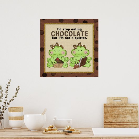 Chocolade Frog poster (Keuken)