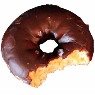 Chocolade Frosted Cake Donut Food Photography Fotobeeldje Magneet