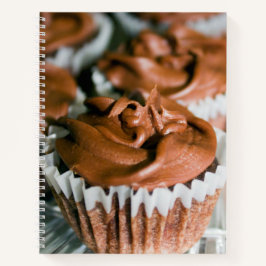 Chocolade Frosted Cupcakes Food Photography Notitieboek