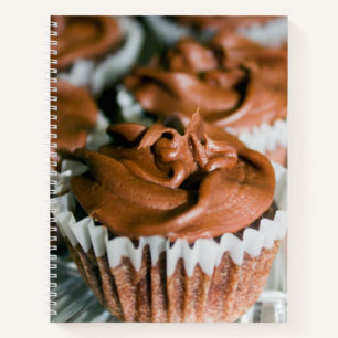 Chocolade Frosted Cupcakes Food Photography Notitieboek